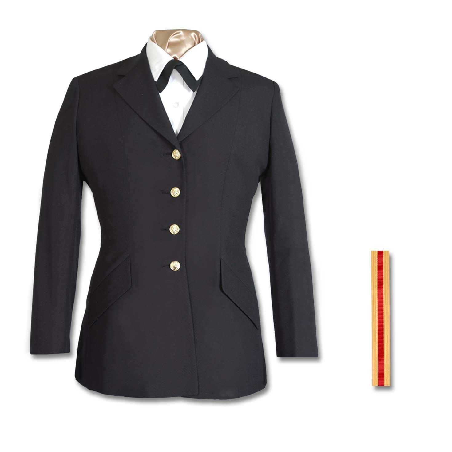 [AZUMA] 定価77,000 OFFICER'S HOUE COAT 0 Female Officer ASU Coat | Marlow White