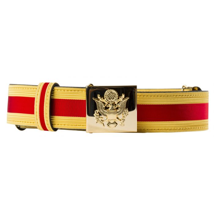 All Sizes Genuine Military Issue White PVC Patent Ceremonial Parade Belt 