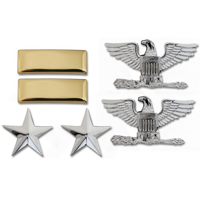Army Officer Non Tarnish Rank Insignia
