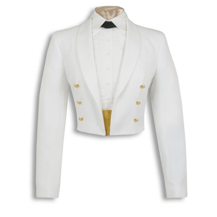 Clearance USN Female Dinner Dress White Jacket