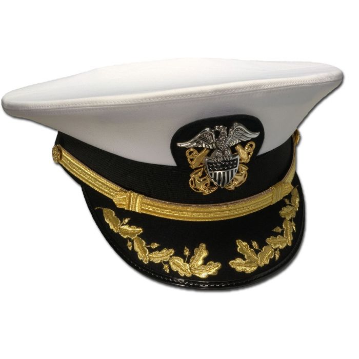 Male CAPT-CDR Combination Hat