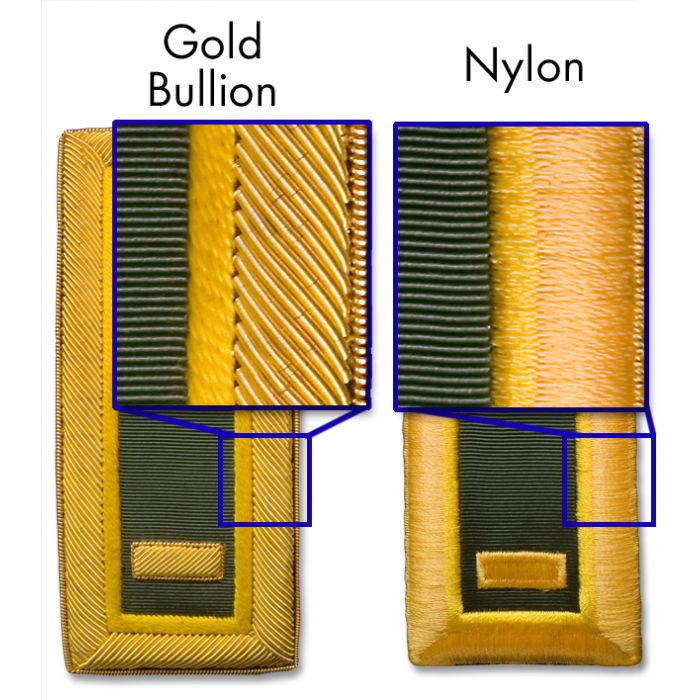 Marlow White Male Army Shoulder Straps