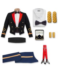 Male Officer Blue Mess Package