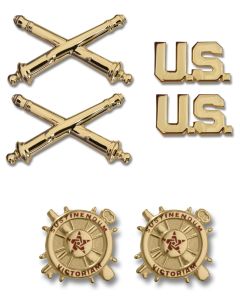 Bulk, Army Officer Non-Tarnish Branch Insignia, Pack of 5 pairs