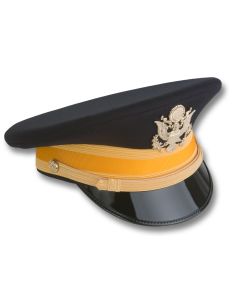 Male Company Grade Officer ASU Service Cap with Insignia