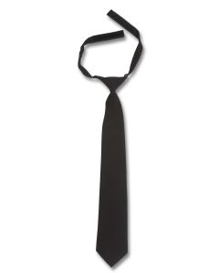Regular Black Tie - Velcro wrap around