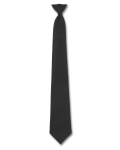 Clip On Black Tie