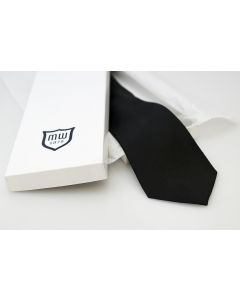 Silk, Black Necktie