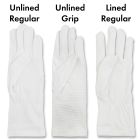Gauntlet-Length White Gloves