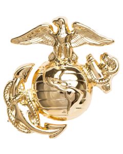 USMC Enlisted Dress Cap device