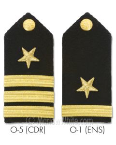 Navy Female Hard Shoulder Boards