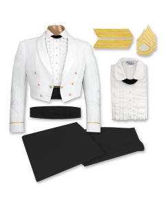 Female Sr. NCO Army White Evening Mess Uniform Package