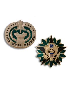 Army Non-Tarnish Identification Badges