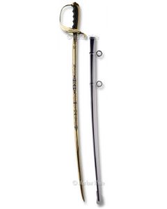 Army Centennial Warrant Officer Saber, Gold-Blue Plated