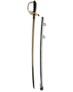 A&M University Ceremonial Saber, Etch - Gold-Plated
