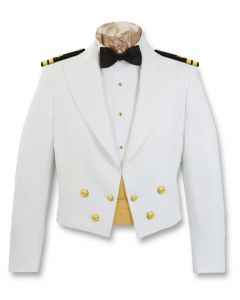 Navy Male Dinner Dress White Jacket