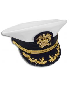 USPHS Male CAPT-CDR Combination Hat