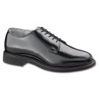 Men's Black Leather Low Quarter Shoe (932)