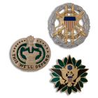 Army Non-Tarnish Identification Badges
