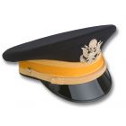 Male Company Grade Officer ASU Service Cap with Insignia