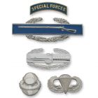 Army Non-Tarnish Full-Size Skill and Combat Badges
