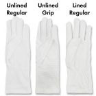 Gauntlet-Length White Gloves