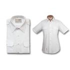 Male Army ASU White Short Sleeve Shirt