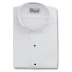 Male Pique Wing Collar Shirt