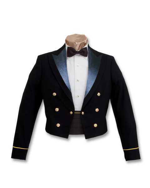 Mess Coat Male Enlisted Blue Mess Jacket - All Questions | Marlow White