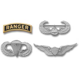 Army Master Parachute Badge Miniature