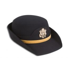 A22-068 US Female Officer Cap Badge ^