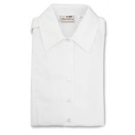 Female Army ASU White Short Sleeve Shirt