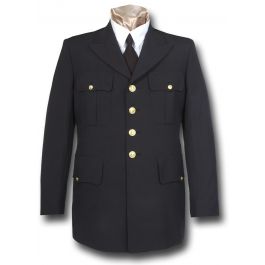 White coat clearance black buttons