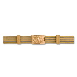 big puffy blue dress U.S. Marines USMC White Enlisted Dress Blues Belt, Cotton main image 0