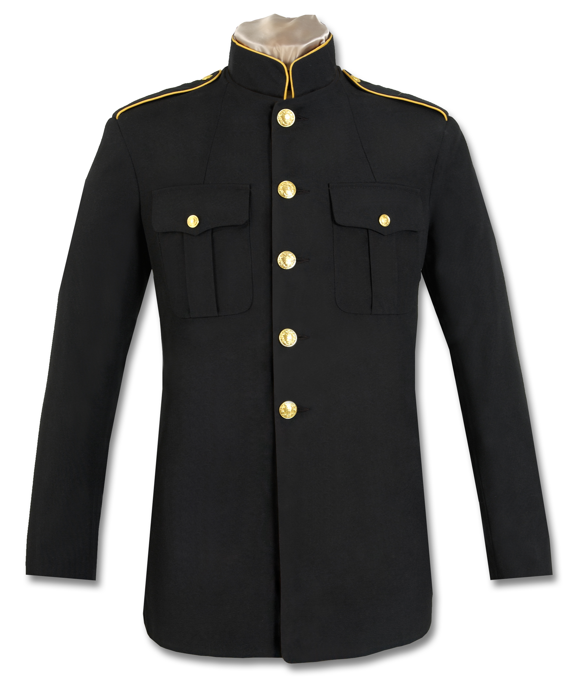 First Responder High-Collar Dress Coat