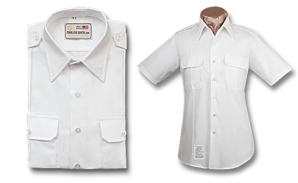 Male ASU Shirt - White – Marlow White