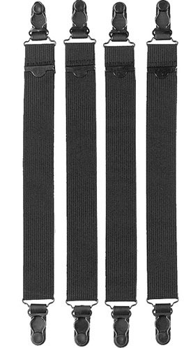 Marlow White Military Uniform Accessory: Shirt Garter
