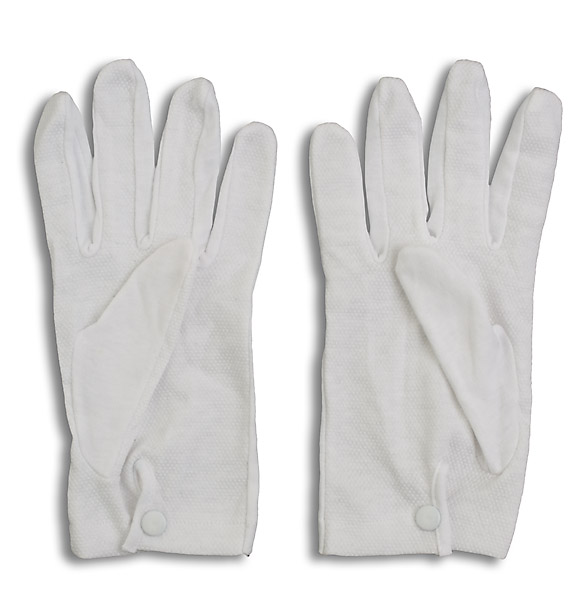 chinese dress ladies 50s/60s Three-Quarter Length Cream Fine Leather Gloves