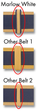 Fabric belt keepers - click for a higher resolution view