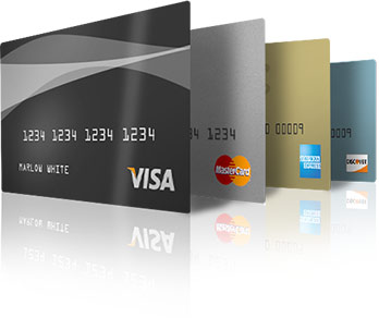 We accept Visa, Mastercard, American Express and Discover