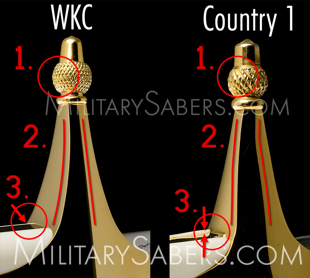 Sword Hilt & Acorn Details