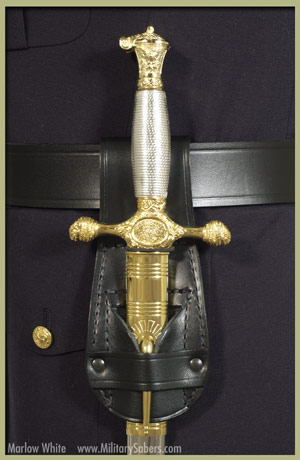 Photo:  How to Wear a Military Sword, alternate angle