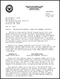 Marine Corps Systems Command Certification Letter