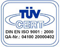 WKC: DIN ISO 9002 Certified