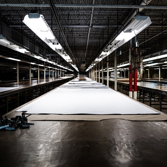 Bowdon Uniforms factory